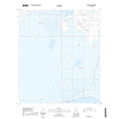 2020 Map of Browns Lake, 2020 Print