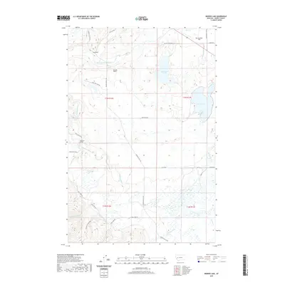 2020 Map of Browns Lake, 2020 Print