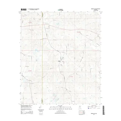 2015 Map of Browns Lake, 2015 Print