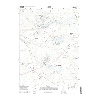 2014 Map of Browns Mills, 2014 Print