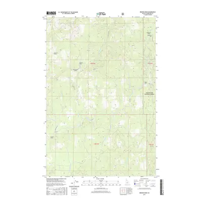 2017 Map of Browns Rock, 2017 Print