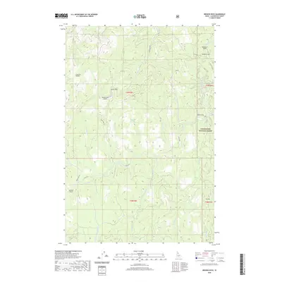 2020 Map of Browns Rock, 2020 Print