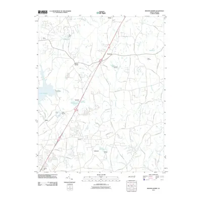 2010 Map of Browns Summit, 2010 Print