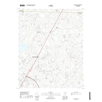 2019 Map of Browns Summit, 2019 Print