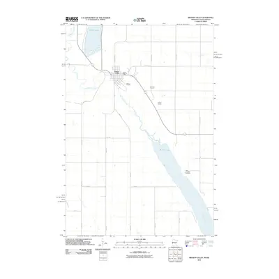 2010 Map of Browns Valley, 2010 Print
