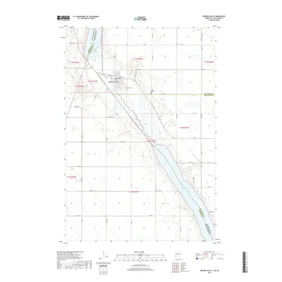 2019 Map of Browns Valley, 2019 Print