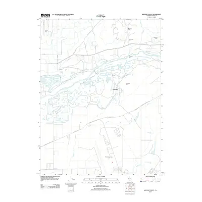 2012 Map of Browns Valley, 2012 Print