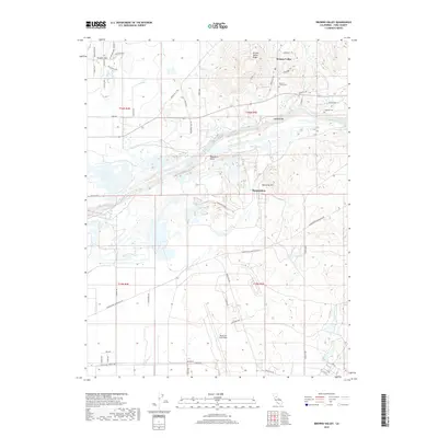 2018 Map of Browns Valley, 2018 Print