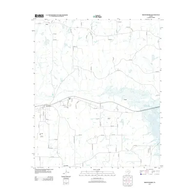 2013 Map of Brownsboro, 2013 Print
