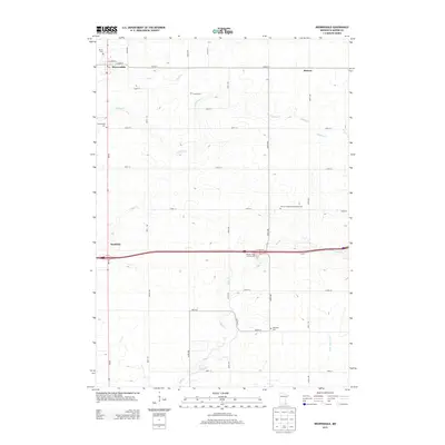 2013 Map of Brownsdale, 2013 Print