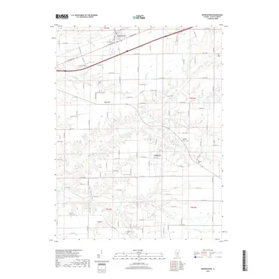 2018 Map of Brownstown, 2018 Print