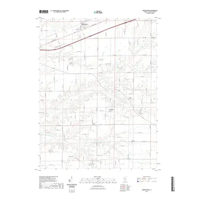 2021 Map of Brownstown, 2021 Print