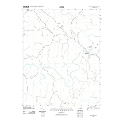 2010 Map of Brownsville, 2010 Print