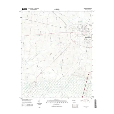 2016 Map of Brownsville, 2016 Print