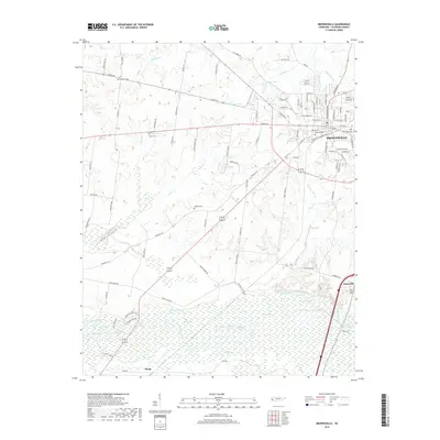 2019 Map of Brownsville, 2019 Print