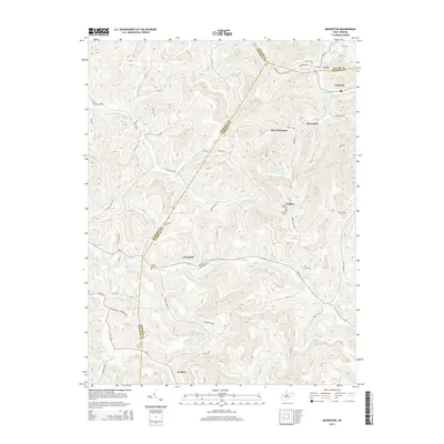 2014 Map of Brownton, 2014 Print