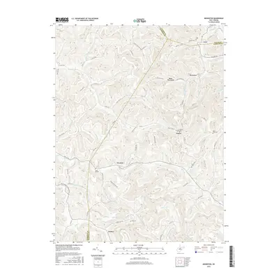 2016 Map of Brownton, 2016 Print