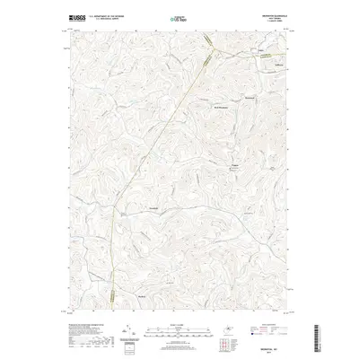 2019 Map of Brownton, 2019 Print