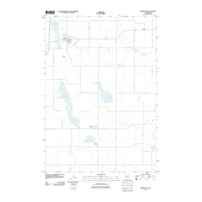 2010 Map of Brownton, 2010 Print