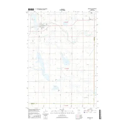 2016 Map of Brownton, 2016 Print
