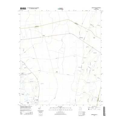 2014 Map of Browntown, 2014 Print