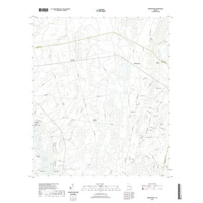 2020 Map of Browntown, 2020 Print