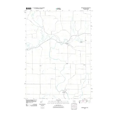 2010 Map of Browntown, 2010 Print