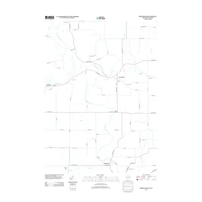2013 Map of Browntown, 2013 Print