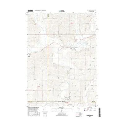 2016 Map of Browntown, 2016 Print