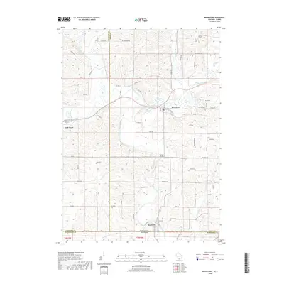 2018 Map of Browntown, 2018 Print
