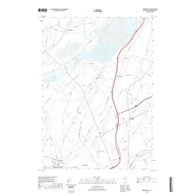 2019 Map of Brownville, 2019 Print