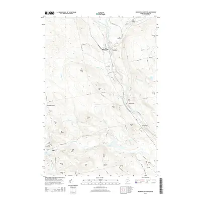 2014 Map of Brownville Junction, 2014 Print