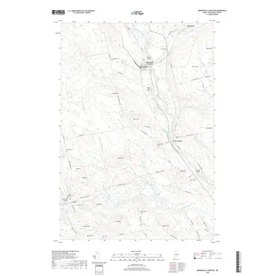 2018 Map of Brownville Junction, 2018 Print