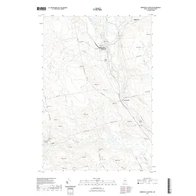 2021 Map of Brownville Junction, 2021 Print