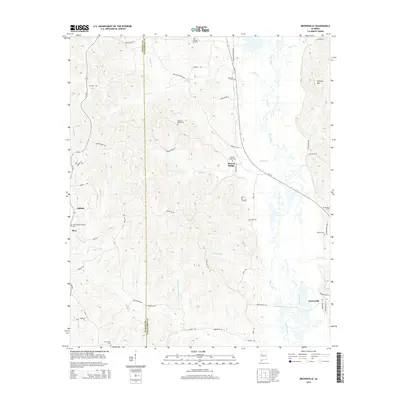 2014 Map of Brownville, 2014 Print