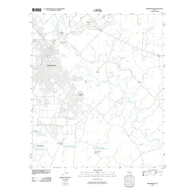 2010 Map of Brownwood, 2010 Print
