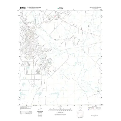 2013 Map of Brownwood, 2013 Print