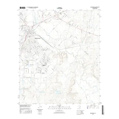 2016 Map of Brownwood, 2016 Print