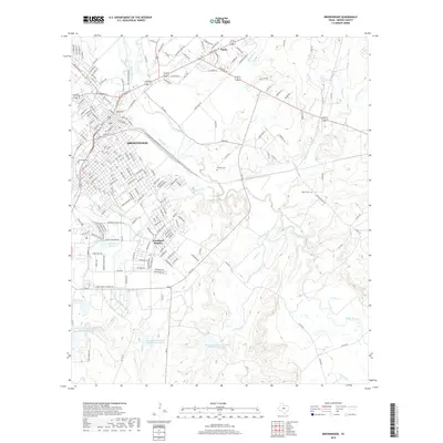 2019 Map of Brownwood, 2019 Print