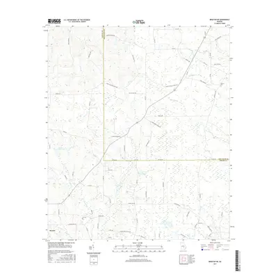 2017 Map of Broxton NE, 2017 Print