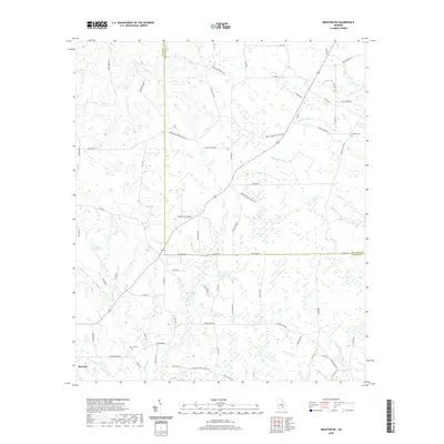 2020 Map of Broxton NE, 2020 Print