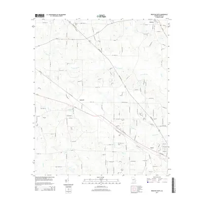 2014 Map of Broxton South, 2014 Print