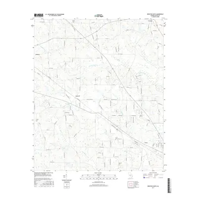 2017 Map of Broxton South, 2017 Print