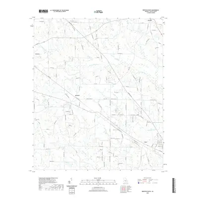 2020 Map of Broxton South, 2020 Print