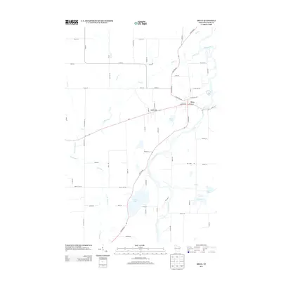2013 Map of Bruce, 2013 Print