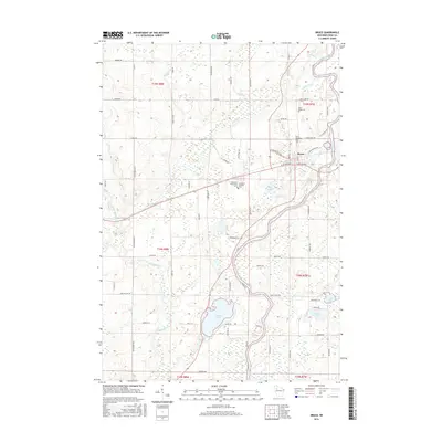 2015 Map of Bruce, 2015 Print