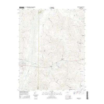 2016 Map of Bruceton, 2016 Print