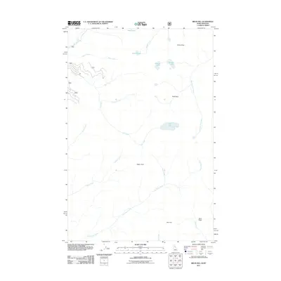 2011 Map of Bruin Hill, 2011 Print