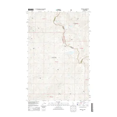 2013 Map of Bruin Hill, 2013 Print