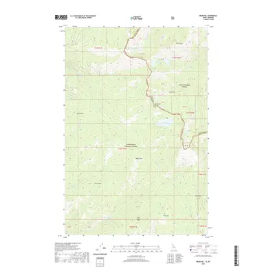 2020 Map of Bruin Hill, 2020 Print
